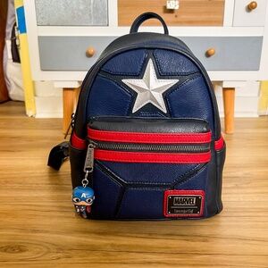Captain America Loungefly Backpack